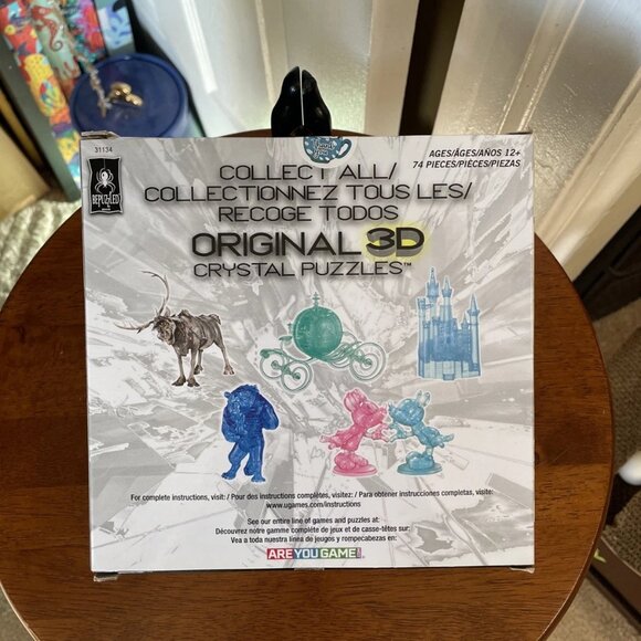 BePuzzled Disney Maleficent Deluxe Original 3D Crystal Puzzle - Purple - NIB - Picture 3 of 3